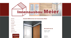 Desktop Screenshot of innenausbau-ralfmeier.ch